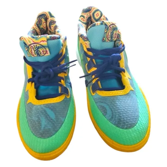 Nike Kyrie 8 GO SE (GS) Baltic Blue/MultiColor Sneakers Size W8/6Y/M6 NIB