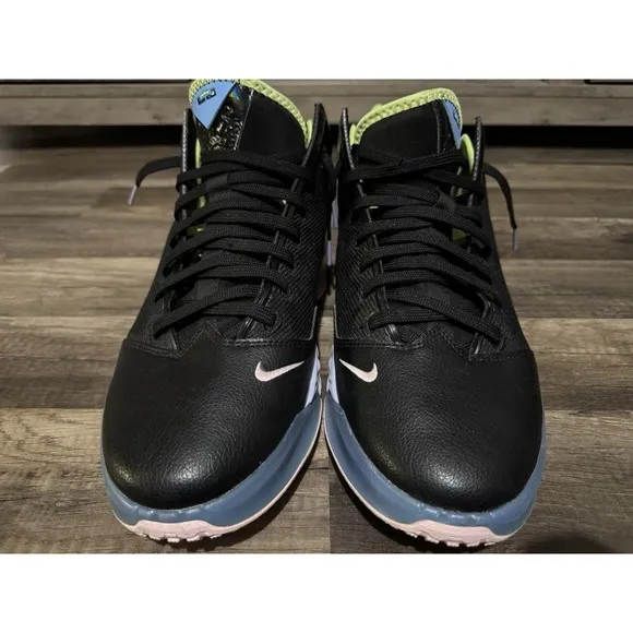 Nike LeBron 19 Low Ghost Green Black Mens Size 12 Basketball Shoes Sneakers