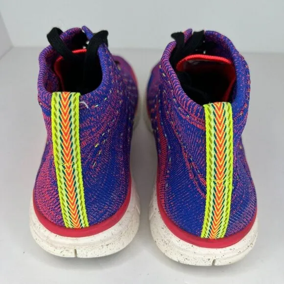 Nike Mens 640652-400 Purple Free Flyknit Chukka Pr Qs World Cup Size 11 Sneakers