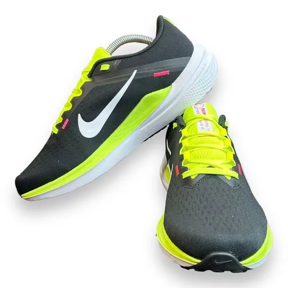 Nike Men's Air Winflo 10 XCC Running shoes FN6825 010 size 12 Black White Pink