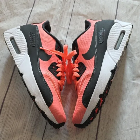 Nike Orange and Black Sneakers with Athletic Design