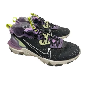 Nike React Vision D/MS/X Black Purple Sail  (CD4373-002) Sz 11.5