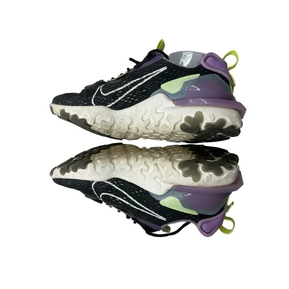 Nike React Vision D/MS/X Black Purple Sail  (CD4373-002) Sz 11.5