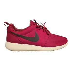 Nike Roshe One Run Team Red Burgundy Ash Grey Sail 511881-613 Mens Size 11.5