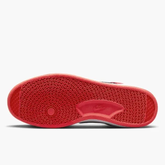 Nike SB Alleyoop Suede Low Top Mens Skate Shoes Black White Red