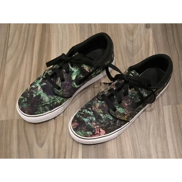 Nike SB Zoom Stefan Janoski Sneakers-Palm Leaves Print - Iconic Comfort &amp; Style