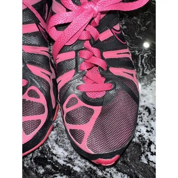 Nike Shox Turbo 13 GS - 525236 001 - Black / Fireberry - Youth: 6Y / Womens: 8