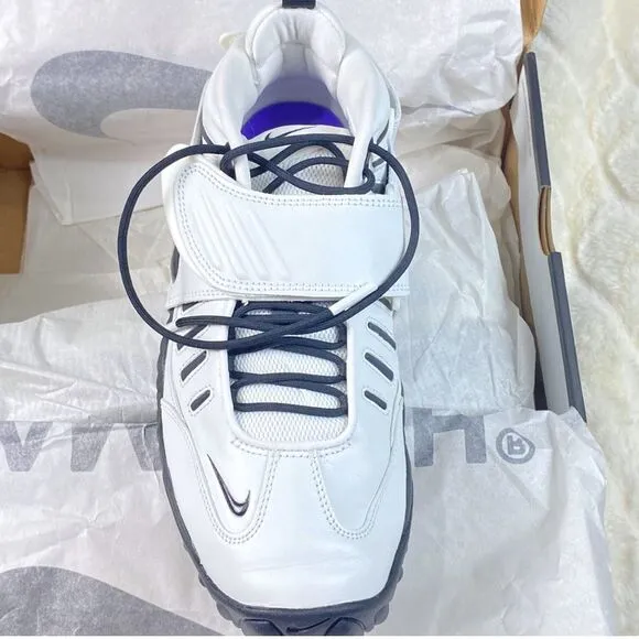 Nike Sneakers White Black Ambush Air Adjust Force Nubuck Leather Mens 10 NWT
