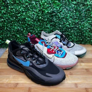 Nike Sz 12 - RIGHT SHOE ONLY - Vapormax 270 React D/MS/X Amputee Zoom Background