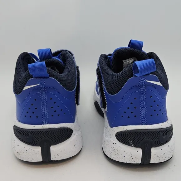 Nike Team Hustle D 6Y (PS) Hyper Royal/White Boy's Sneakers-Size 6Y DV8994