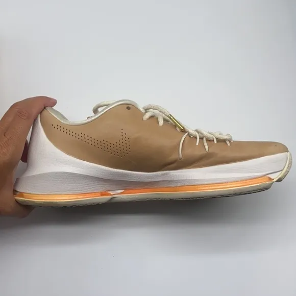 Nike  -Vintage Kevin Durant Eighth Signature Tan Leather Sneakers Size 8