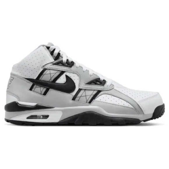 Nike White and Black Sneakers with Air Technology