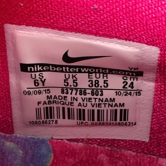 Nike Youth Size 6Y Kevin Durant KD 8 Aunt Pearl Pink Basketball Shoes 837786-603
