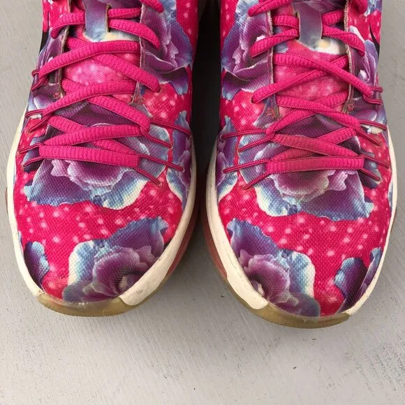 Nike Youth Size 6Y Kevin Durant KD 8 Aunt Pearl Pink Basketball Shoes 837786-603