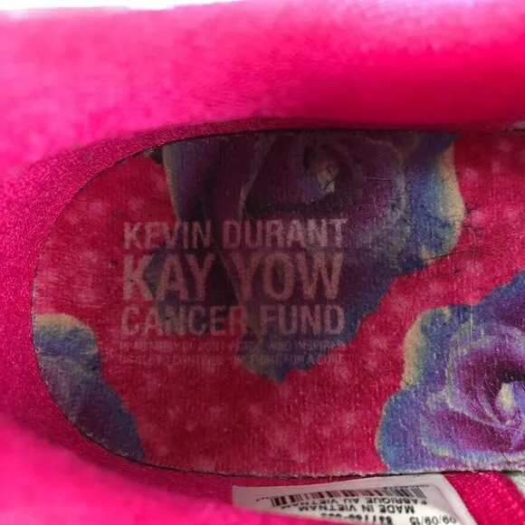 Nike Youth Size 6Y Kevin Durant KD 8 Aunt Pearl Pink Basketball Shoes 837786-603