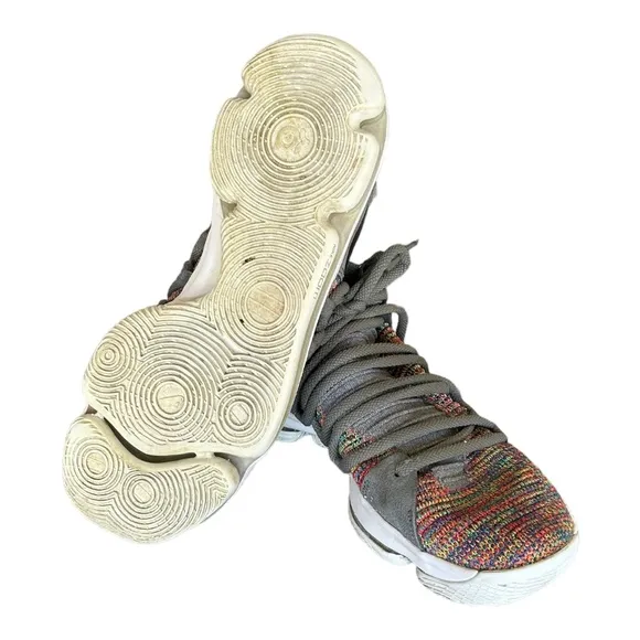 Nike Zoom KDX Men’s Multi-Color Grey Basketball Sneakers   Sz‎ 9.5