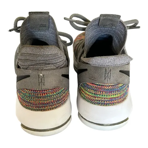 Nike Zoom KDX Men’s Multi-Color Grey Basketball Sneakers   Sz‎ 9.5