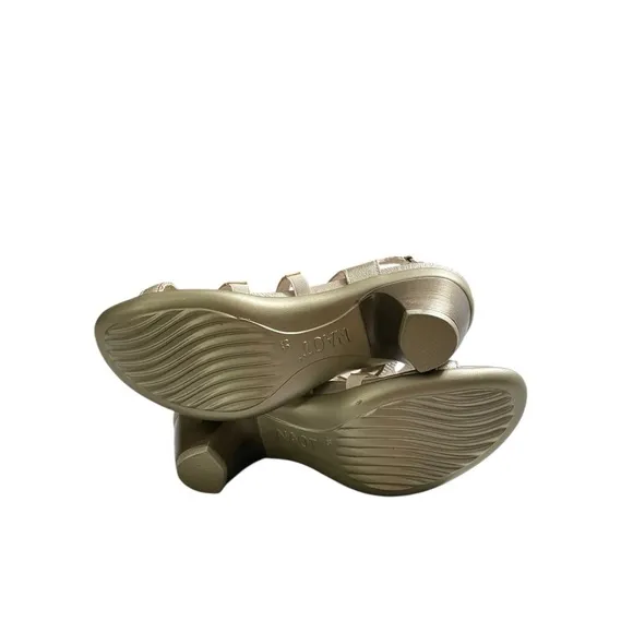 Noat Women'sInnovate Sandals Size EU 36/ US 5.5-6 Radiant Gold Leather