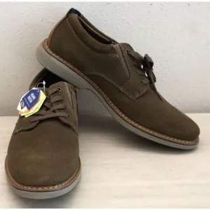 Nunn Bush 84962-216 Men's 9.5M Mocha/Brown Otto Plain Toe Oxford Shoes