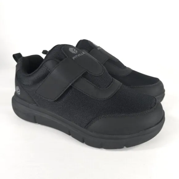 NWOB FitVille Men's EasyTop StrapEase Diabetic Shoes V4 by FitVille Size 8.5 EW