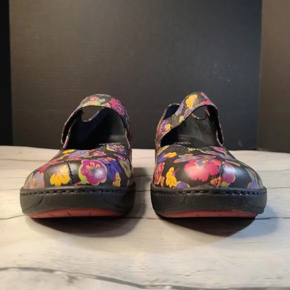 NWOT Dansko Annie - Pansy Floral Mary Jane Shoes Women's Size 42 US 11.5 - 12