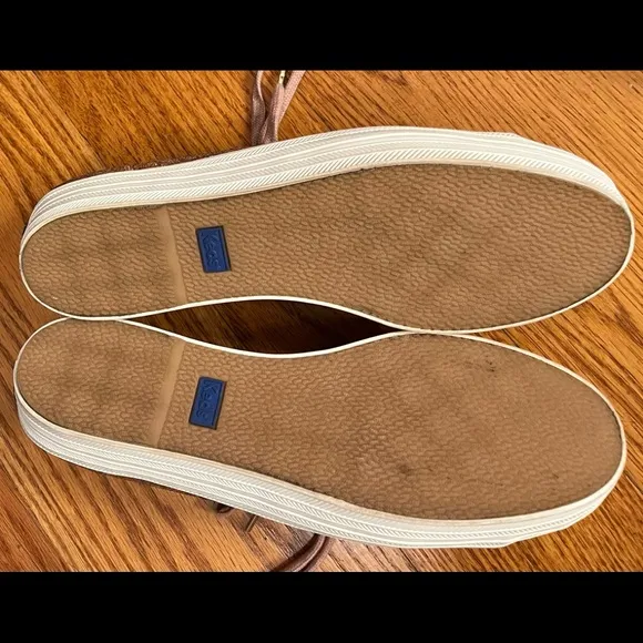 NWOT Keds/Kate Spade Glitter Sneakers