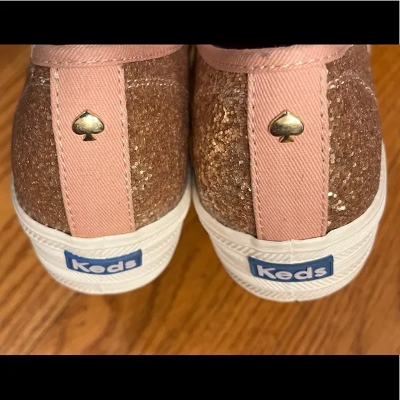 NWOT Keds/Kate Spade Glitter Sneakers