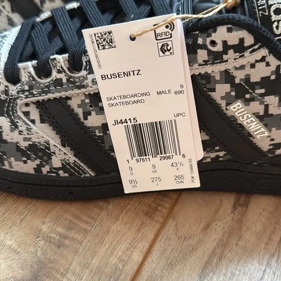 NWT!  Adidas Busenitz Pro Tennis Skateboard Sneakers Men’s Size 9.5