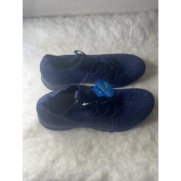 NWT Align Torri Midnight Shimmer (Blue) Tennis Shoes Women Size 10M