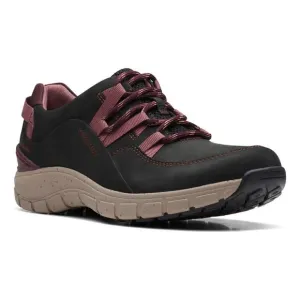 NWT CLARKS Women's Wave Range AP Sneaker, Black Combi-Size 11