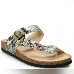 NWT Footbed Sandals
