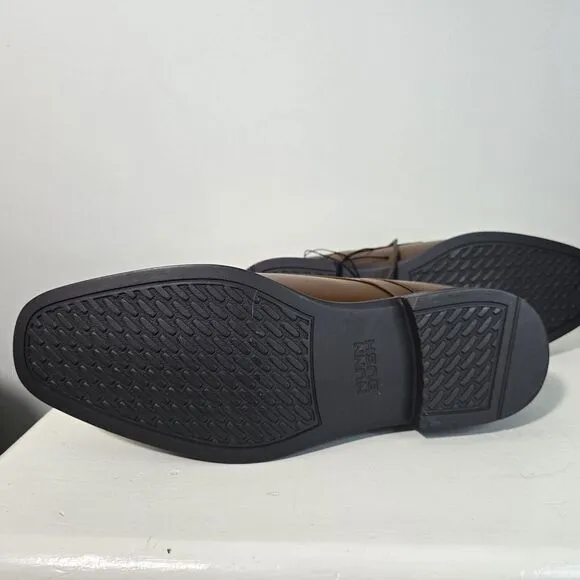 NWT‎  NUN BUSH Carmelo Cap Toe Oxfords  COMFORT GEL LEATHER Mens Size 8.5 New