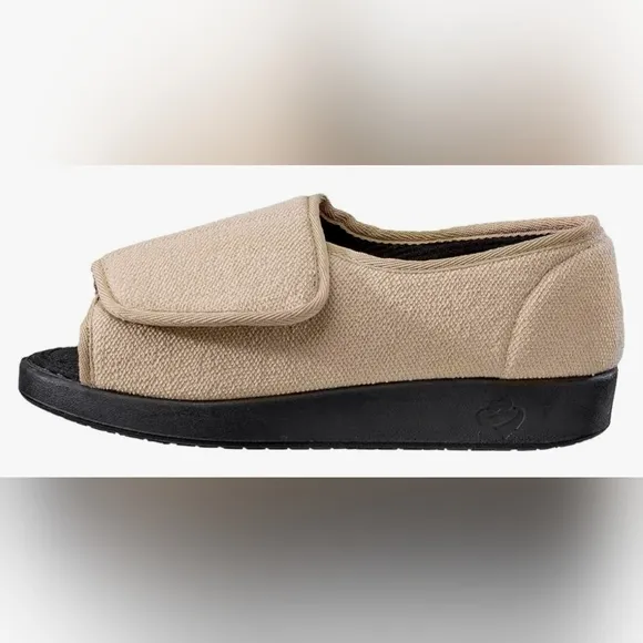 NWT Silverts Unisex Diabetic Open-Toe Shoes