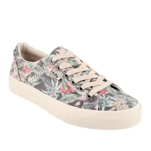 NWT Taos 6.5 Black Tropical Hawaiian Floral Plim Soul Sneakers $110