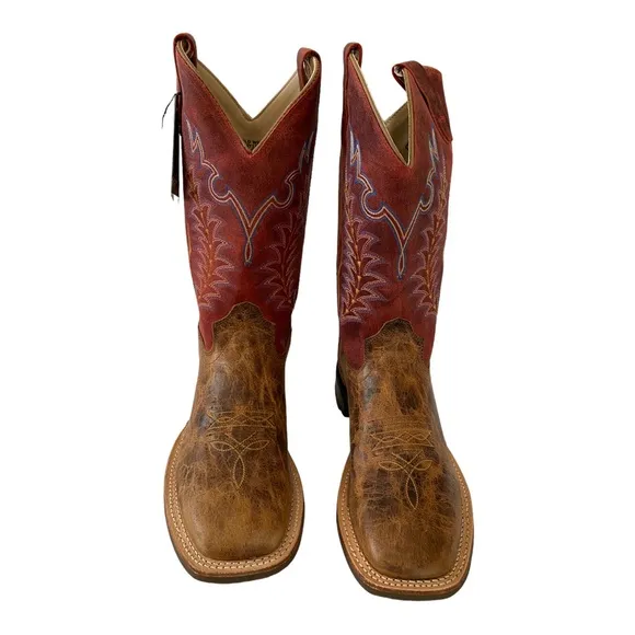 OLD WEST Red Kids Boots | Size 6 | Big Kids or Youth- Unisex
