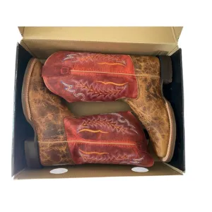 OLD WEST Red Kids Boots | Size 6 | Big Kids or Youth- Unisex