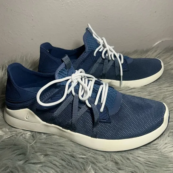 Olukai Holo Convertible Mesh Sneaker (Men)Navy Blue Sneakers Size 10