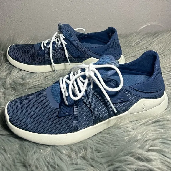 Olukai Holo Convertible Mesh Sneaker (Men)Navy Blue Sneakers Size 10