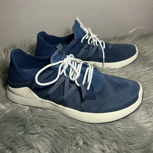 Olukai Holo Convertible Mesh Sneaker (Men)Navy Blue Sneakers Size 10