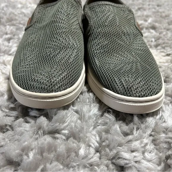 Olukai Pehuea Palm Sneakers in Dusty Olive / Palm Dusty Olive / Palm sz 7