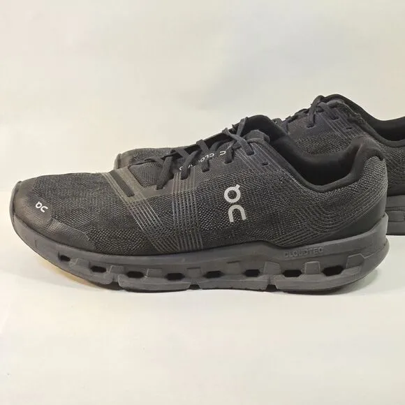 On Cloudgo Mens Size 13 Running Shoes‎ Black Eclipse Athletic Sneakers 55-98635