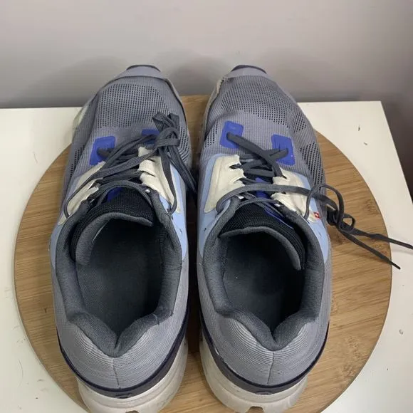 On Cloudstratus Swiss Engineering Men's Size 11.5 Gray Blue Running Shoes Cloud