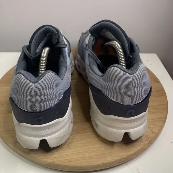 On Cloudstratus Swiss Engineering Men's Size 11.5 Gray Blue Running Shoes Cloud