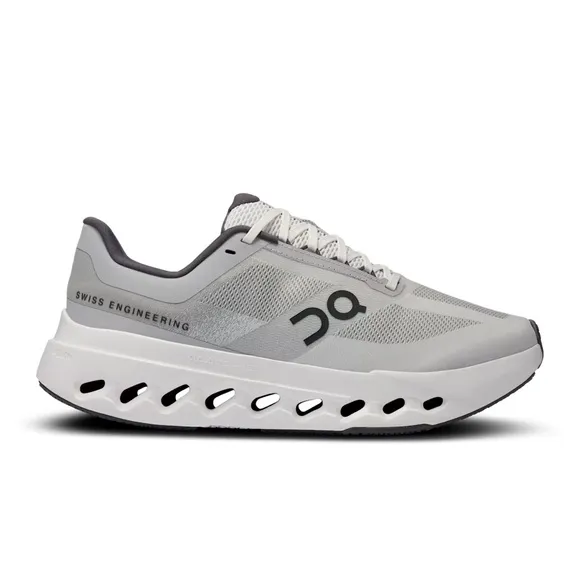 On Cloudsurfer Next in Glacier White