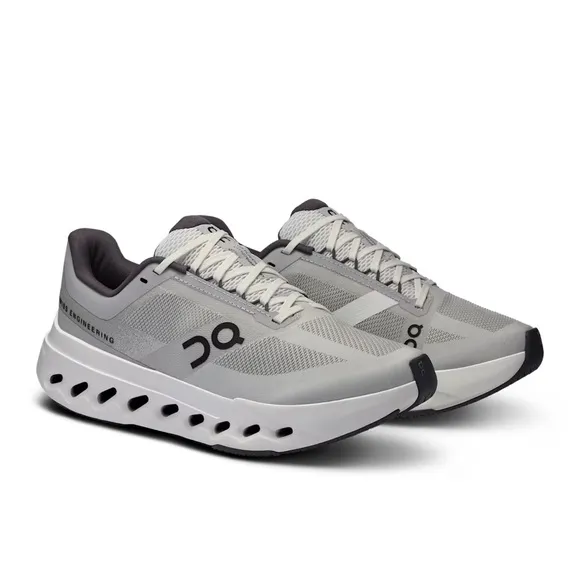On Cloudsurfer Next in Glacier White