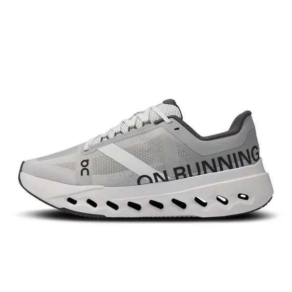 On Cloudsurfer Next in Glacier White