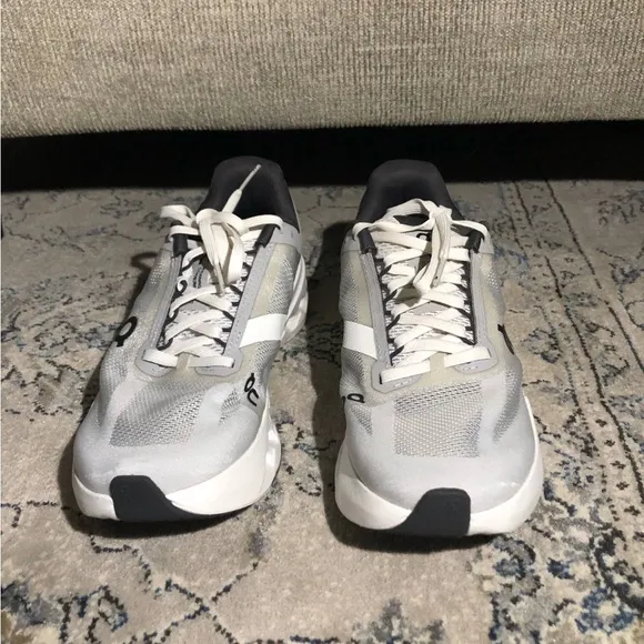 On Cloudsurfer Next in Glacier White