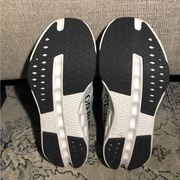 On Cloudsurfer Next in Glacier White