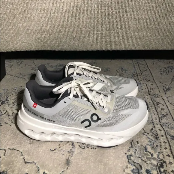On Cloudsurfer Next in Glacier White