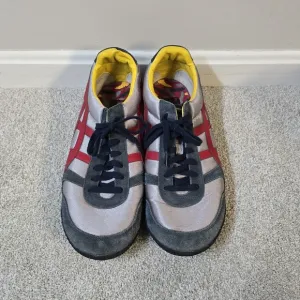 Onitsuka Tiger Ultimate 81‎ Red /Black/Gray Sneakers D910N Men's Size 13 RARE